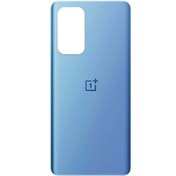 Resim Fodos Oneplus 9 Arka Pil Batarya Kapağı Cam Le2113 Le2111 Le2110 Le2117 Le2115 Mavi 