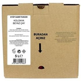 Resim Eyüp Sabri Tuncer Beyaz Çay 5lt Bag In Box Endüstriyel Kolonya 