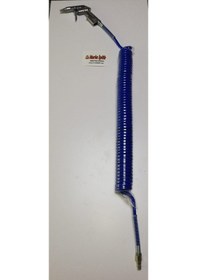 Resim Kompresör Spiral 7.5 Metre Hava Hortumu ve Tabancası N11.126 