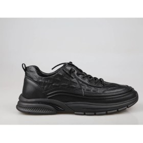 Resim GUJA24K518 Kalın Taban Deri Erkek Spor Ayakkabı 