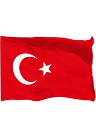 Resim 70x105 Cm Raşel Türk Bayrağı Bayrak Kenarı Dikişli Yurt 70x105 