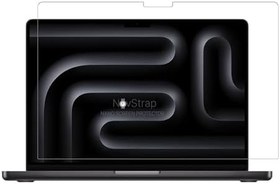 Resim NovStrap Apple MacBook Pro 14 inç M5 Çip A3434 ile Uyumlu Ekran Koruyucu Parlak Nano Film 