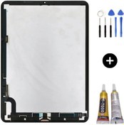 Resim İpad Air 5.nesil A2588-a2589-a2591 Uyumlu Servis Lcd Ekran Dokunmatik Full + Montaj Seti 