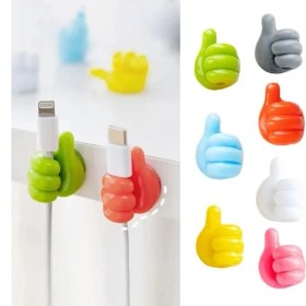 Resim Bfs El Şeklinde Kauçuk Çok Amaçlı Kablo Tutacak 10 Adet 