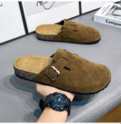 Resim 2025 Yeni Cork Çift Günlük Çok Amaçlı Retro Birkenstock'lar Kahverengi 