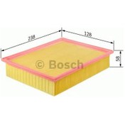 Resim Bosch Hava Filtresi Ren Clio III 05 