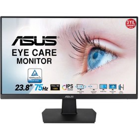 Resim ASUS 23.8 VA24EHE 75Hz 5ms VGA DVI-D HDMI IPS FHD Adaptive-Sync Monitör Asus 23.8 VA24EHE 75Hz 5ms VGA DVI-D HDMI IPS FHD Adaptive-Sync Monitör