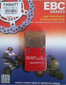 Resim Ebc Fa054tt 2014-2015 Kawasaki Klx 150 L Uyumlu Arka Fren Balatası Karbon Balata 