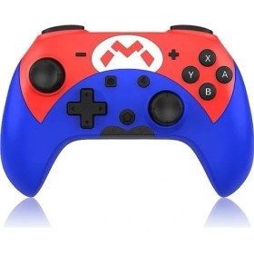 Resim Papajack Mavi-Bluetooth Gamepad Için Switch Pro Denetleyici Kablolu Gamepad Joystick Kontrolü Iphone Uyumlu Android Telefon Pc S600 (Yurt Dışından) 