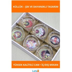 Resim Şık Ve Dayanıklı Cam Küllük Model 31 