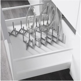 Resim Paslanmaz Çelik Tencere Kapaklığı 14X10 Cm, Şık ve Dayanıklı, Beyaz 