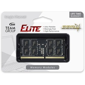 Resim Team Elite 4 GB 2666 MHz DDR4 CL19 SODIMM TED44G2666C19-S01 RAM 