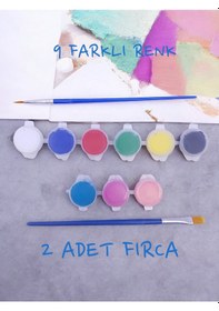 Resim Taş Boyama Anne-çocuk Etkinliği, 30 Parça Sevimli Deniz Canlıları 