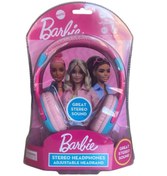 Resim Volkano Barbie Kablolu Kulaklık Çocuk Kulaklığı Lisanslı MT-10901-BR 