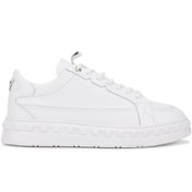Resim Tamer Tanca Erkek Hakiki Deri Beyaz Sneakers & Spor Ayakkabı 