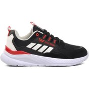 Resim Walkway Medel Siyah-beyaz-kırmızı Kadın Spor Ayakkabı 001 