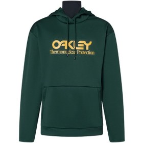 Resim Oakley Rider Long 2.0 Hoodie Erkek Yeşil Sweatshirt 