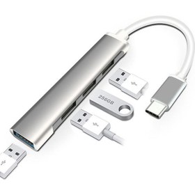 Resim Type - C 3.1 4 Girişli USB Çoğaltıcı Hub 