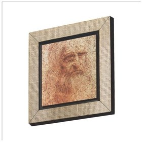 Resim Otoportre Leonardo Da Vinci, 1512 Baskılı Mdf Magnetkrg-142 