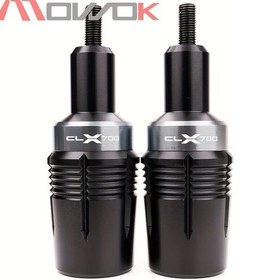 Resim Hightower Cfmoto 700 Clx Cl-x İçin Gri Çerçeve Koruması, Motor Aksesuarları 