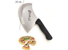 Resim SürLaz Satır Zırh Kıyma Doğrayıcı Bıçak Pide Kesici Börek Bıçak Seti 