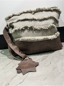 Resim veracraft Kahverengi Clutch çanta 