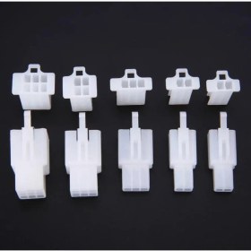Resim Hatfon 580 Adet Otomotiv Motor Konnektör Terminal Seti 2,8mm 2-9 Pim Takım 5 Çeşit Şeffaf Çantada 