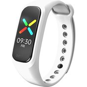 Resim Oppo Band Style/eva Limited Edition İçin Yedek Yumuşak Silikon Kordonlu Saat Ayarlanabilir Akıllı Saat Kayışı 