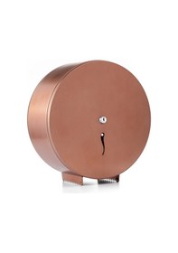 Resim ARGESAN-Paslanmaz Çelik WC Kağıtlığı JUMBO Q28 cm-ROSE 
