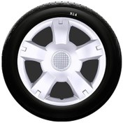 Resim Seat Uyumlu 14 Inc Kırılmaz Sks Jant Kapağı 1 Takım 4 Adet No:201 