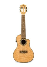 Resim Lanikai Qm-nacec Quilted Maple Concert Elektro Ukulele Naturel Doğal Akçaağaç Görünümü 