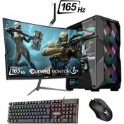 Resim Izoly ST999003 i3-12100F 16 GB 256 GB M.2 NVMe GTX1660S 6 GB 24" Free Dos Masaüstü Oyuncu Bilgisayarı 