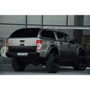 Resim NamTuning Zafer Aksesuar Ford Ranger Bagaj Alt Yazı (RANGER) Vakum Plastik Mat Siyah 