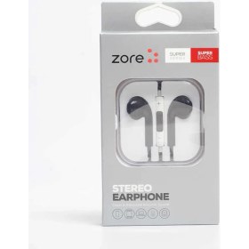 Resim Zore Ep5 Basıcc Serisi 3.5mm Kulaklık Renk Siyah 