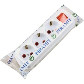 Resim Toptancı Amca Topraklı Grup Priz 3lü Anahtarlı Klemensli Kablosuz 