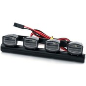 Resim Zyzqstore Geeroyoo Scx10 Trx-4 Seti Kiti Işık Alüminyum 4'lü 5v-7.4v Rc Led Aydınlatma 
