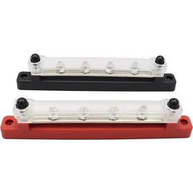 Resim Cp-3122 1 Çift 150a 48v Rv Yat Araba Yüksek Akım Tek Sıralı 4 Terminal Bara 