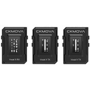 Resim Ckmova Vocal x V2 2.4 Ghz Dahili Mikrofonlu Telsiz Mikrofon Seti 