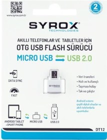 Resim Syrox Micro Usb Otg Çevirici Adaptör Dt12 