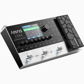 Resim Arena2000 278 Efektli Akıllı Gitar Pedalı, IR Desteği, Looper ve Amp Simülasyonu - Siyah 