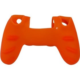 Resim Playstation 4 Turuncu Kol Koruyucu Silikon Kılıf Tp4 