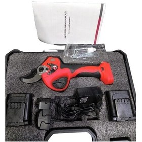 Resim Dakkın Akülü Dijital Göstergeli 4 Ah 2x Akü Budama Makası 40 Cm 