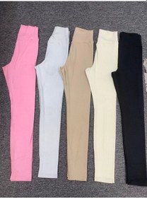 Resim Yüksek Bel Fitilli Toparlayıcılı Gri Tayt Gri 