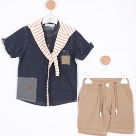 Resim Xo Kids Erkek Çocuk Alt Üst Takım 1-5 Yaş 12525 Bej 