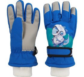 Resim Super Factory Kış Çocuk Kayak Sıcak Rüzgar Geçirmez (Yurt Dışından) 