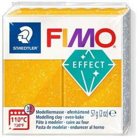 Resim Staedtler Fimo Effect Polimer Kil 112 Gold Simli 
