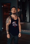 Resim Freeyez Bomb Finger Gym Fitness Tank Top Sporcu Atleti 