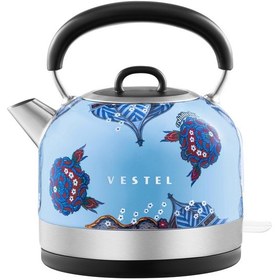 Resim Vestel X Aslı Filinta Retro Çini Su Isıtıcı 