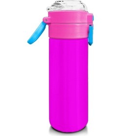 Resim Coral High Kids Pembe Pipetli Ve Direkt İçim Çelik Termos 500 Ml 31843 Pembe 