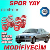 Resim Coil-Ex E36 3 Seri 1991-1997 Arası 45-45Mm Alçaltma Spor Yay 